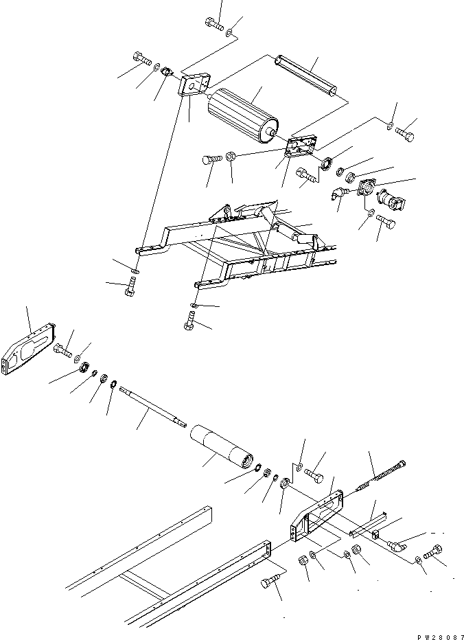.FRAME 8221-75-2340 KOMATSU