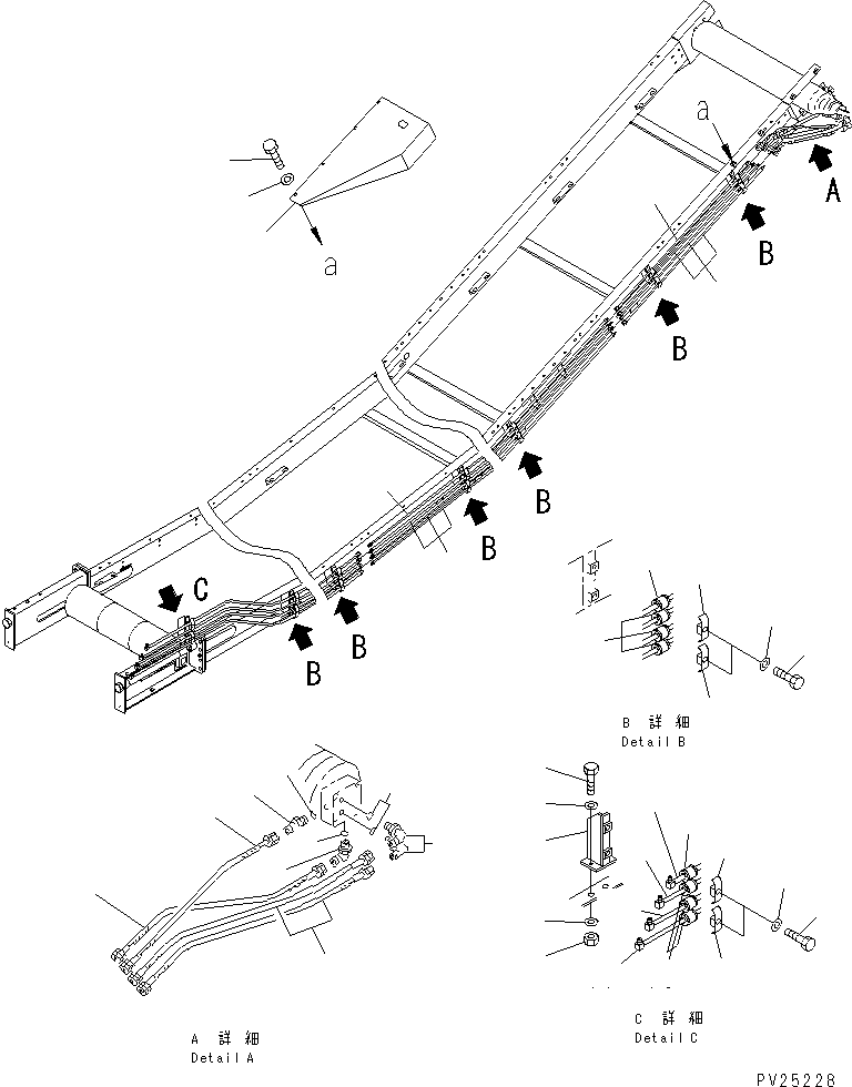 Трубка 8233-75-3860 KOMATSU