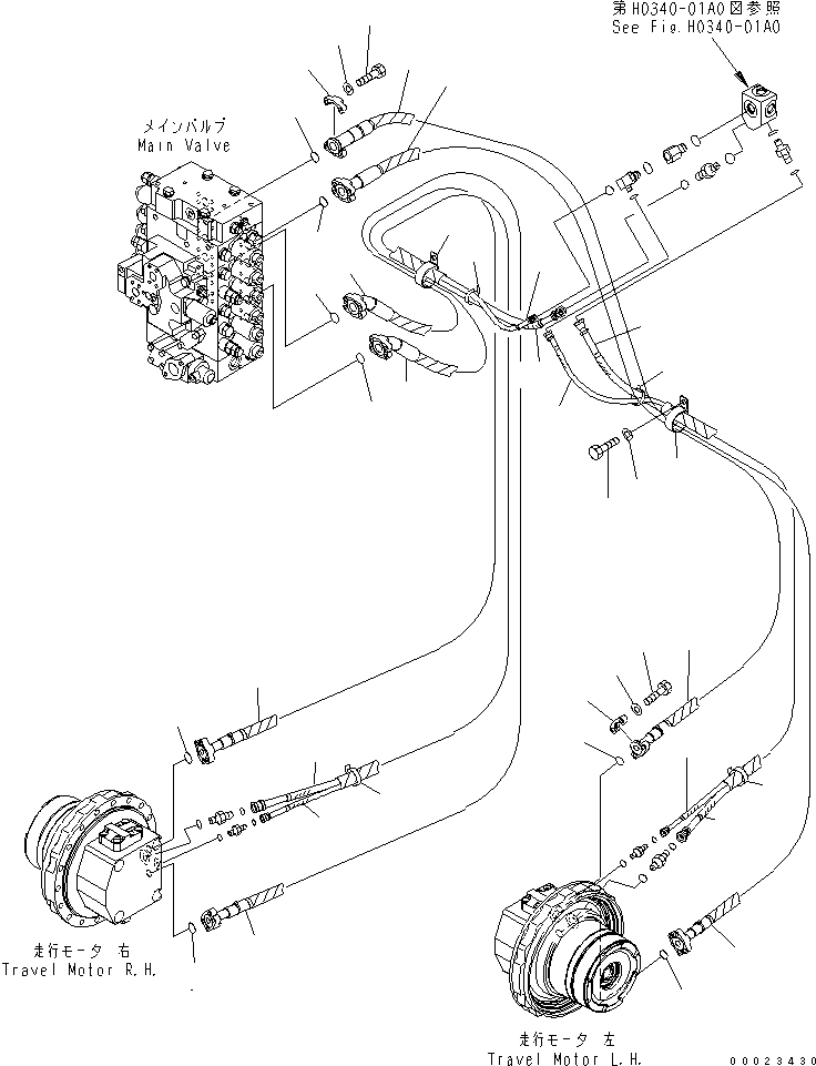 Шланг 8260-62-1230 KOMATSU