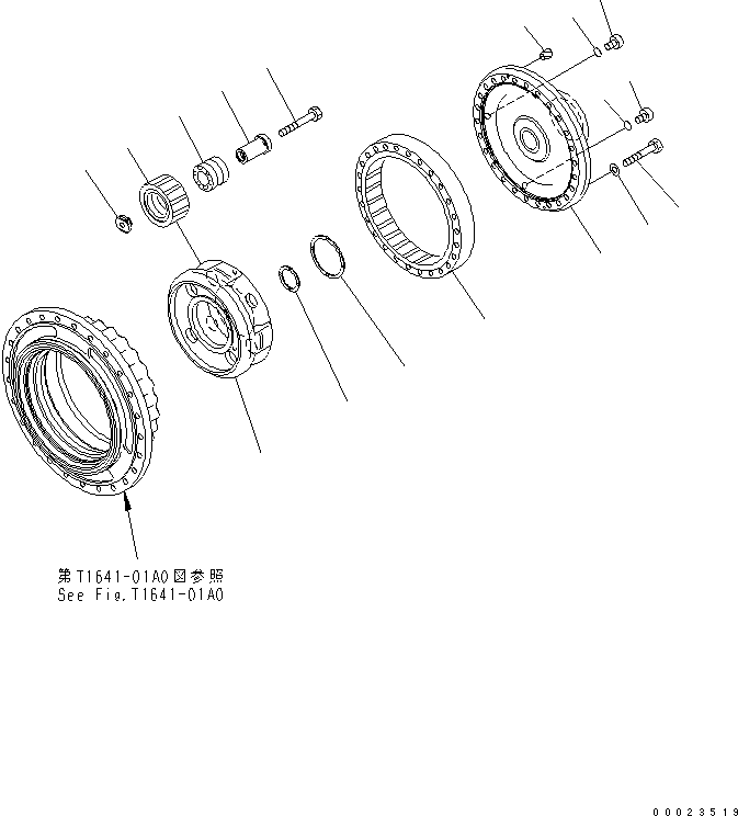 Корпус 8260-70-1611 KOMATSU