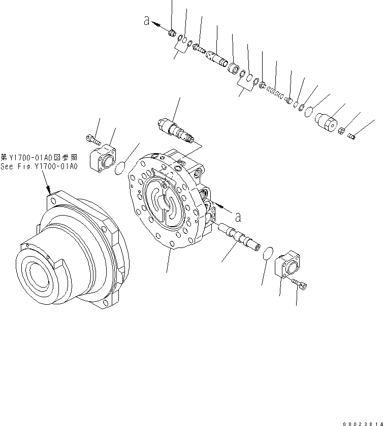 Крышка в сборе KBB0853-06006 KOMATSU