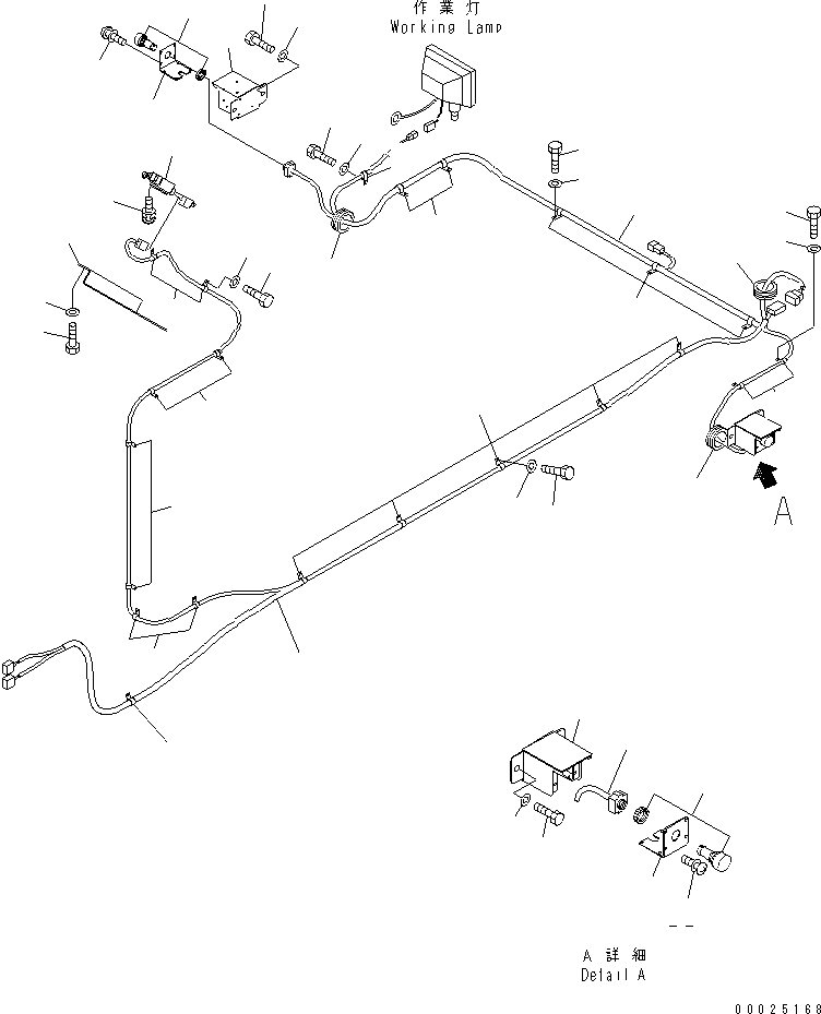 Жгут проводов 8260-06-1560 KOMATSU