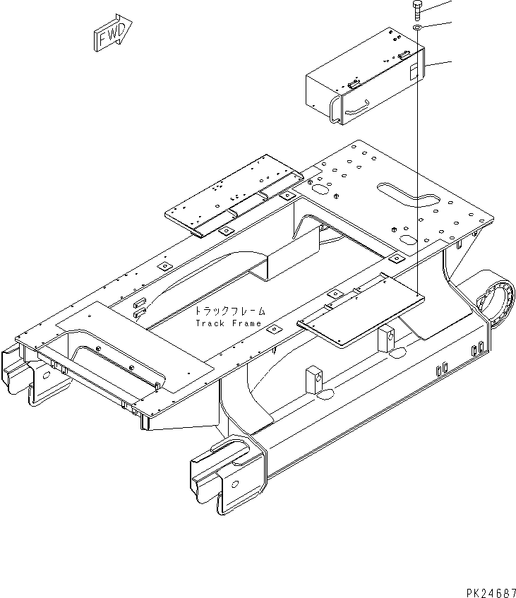 BOX ASS'Y (8233-54-3170) KOMATSU