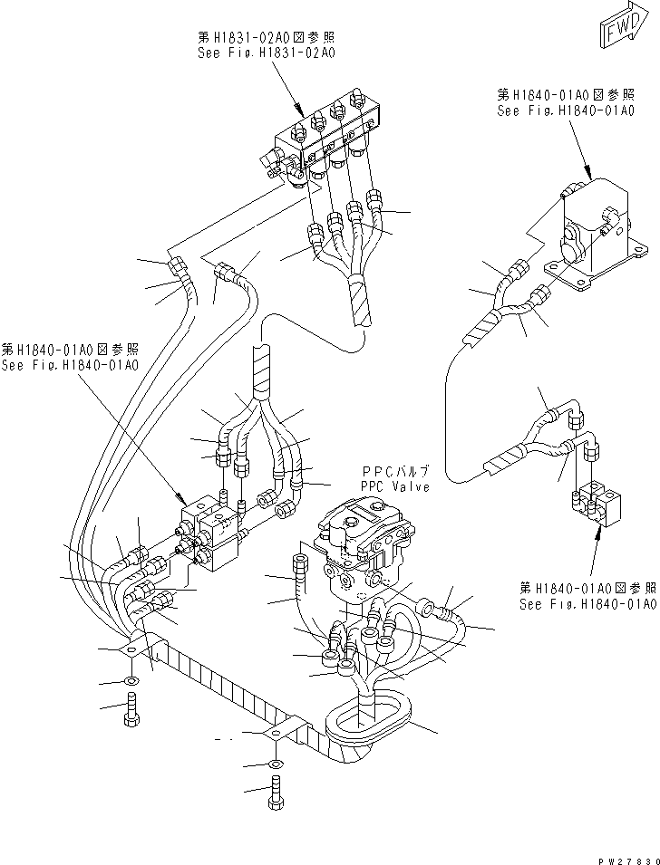 Шланг в сборе 8295-62-1910 KOMATSU