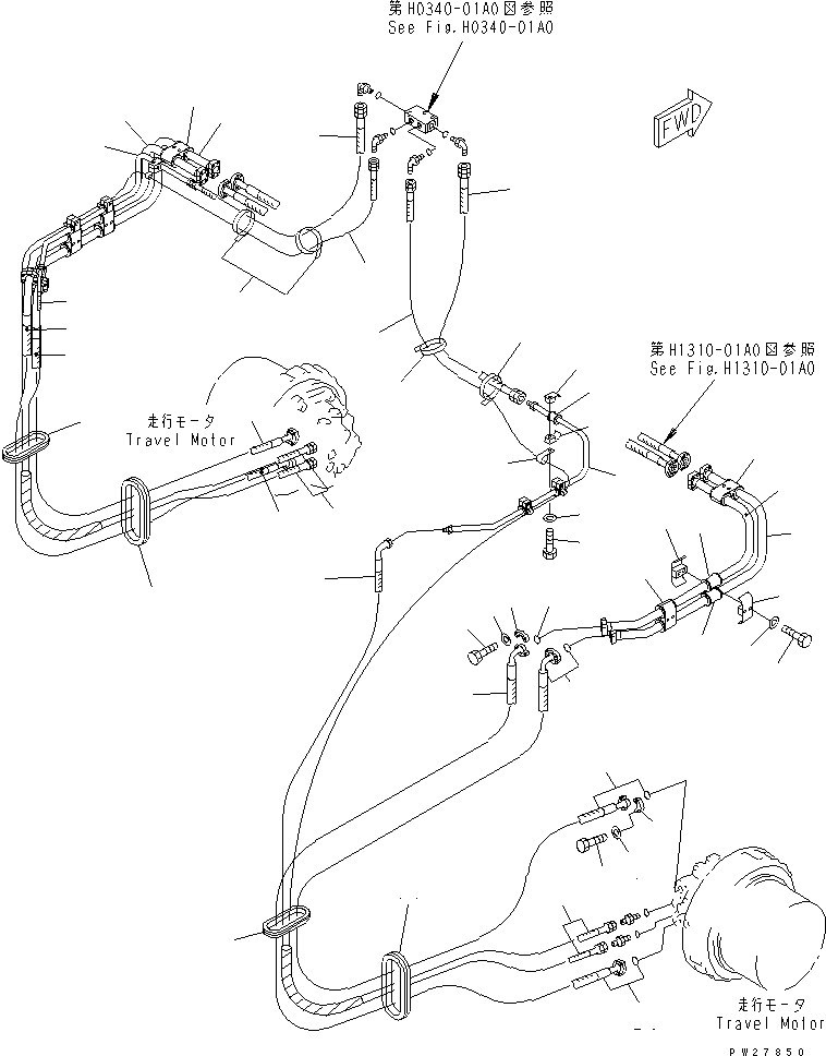 Шланг в сборе 8295-62-1870 KOMATSU
