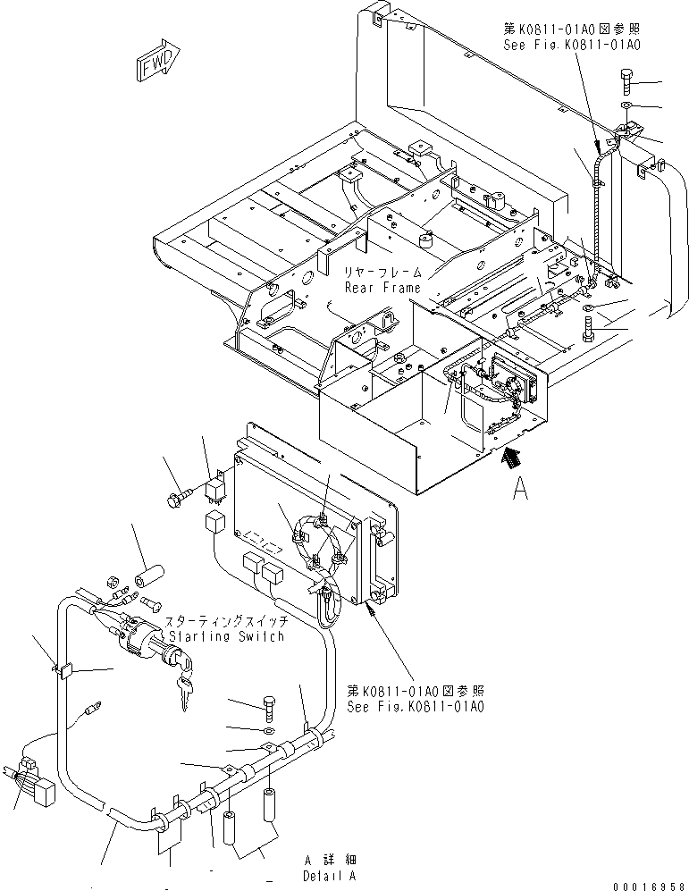 Жгут проводов 8288-06-1380 KOMATSU