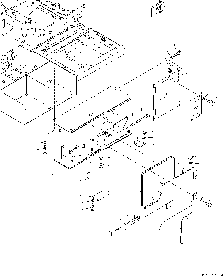 Корпус в сборе 8288-68-1110 KOMATSU