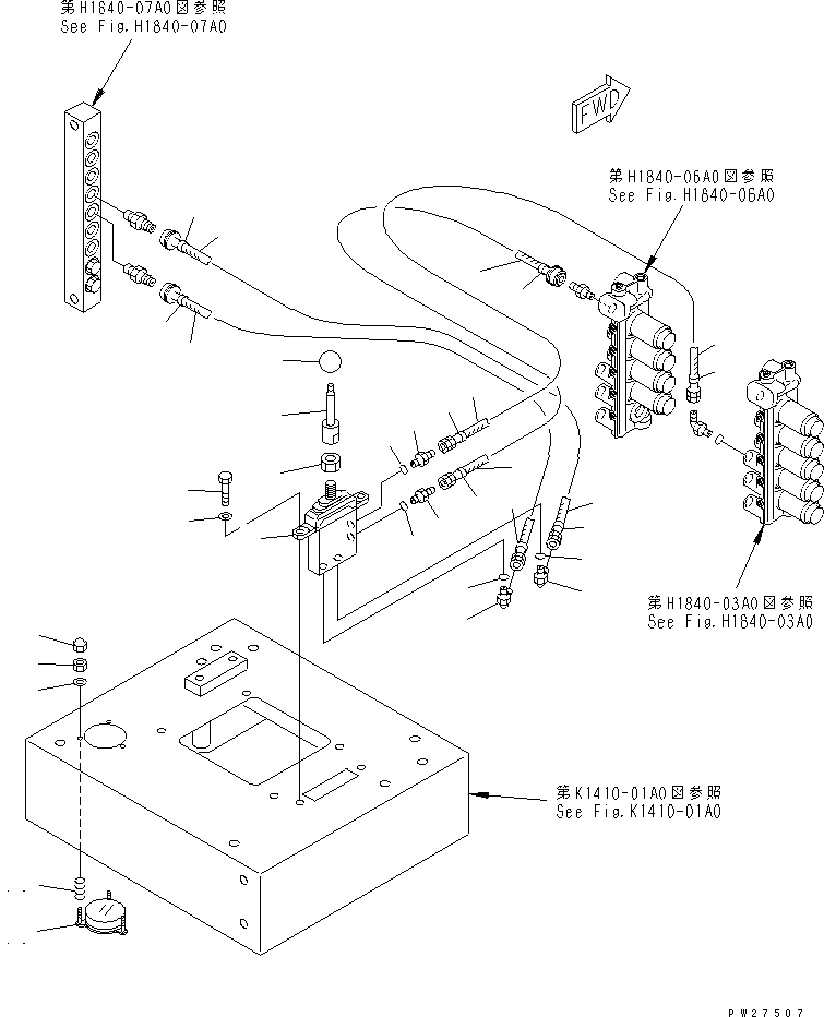 HOSE¤ 700MM 21Y-62-11660 KOMATSU