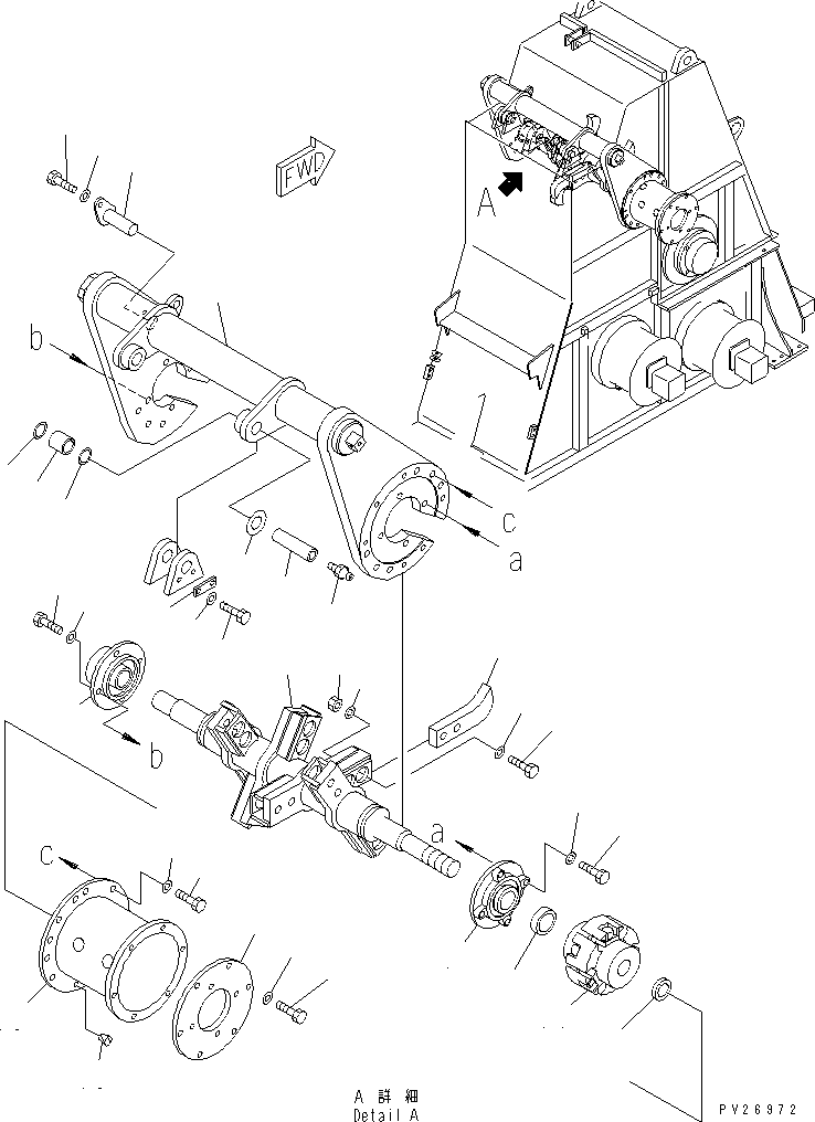 Палец 09241-3A110 KOMATSU