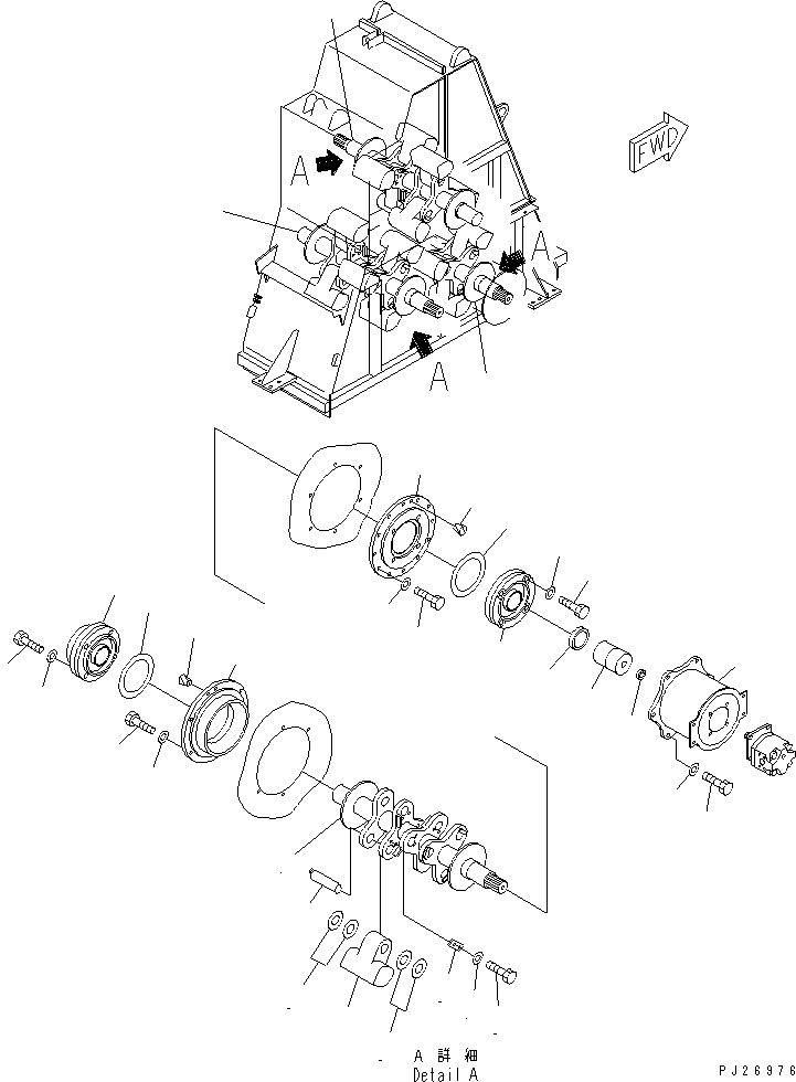 Муфта 8288-70-1190 KOMATSU