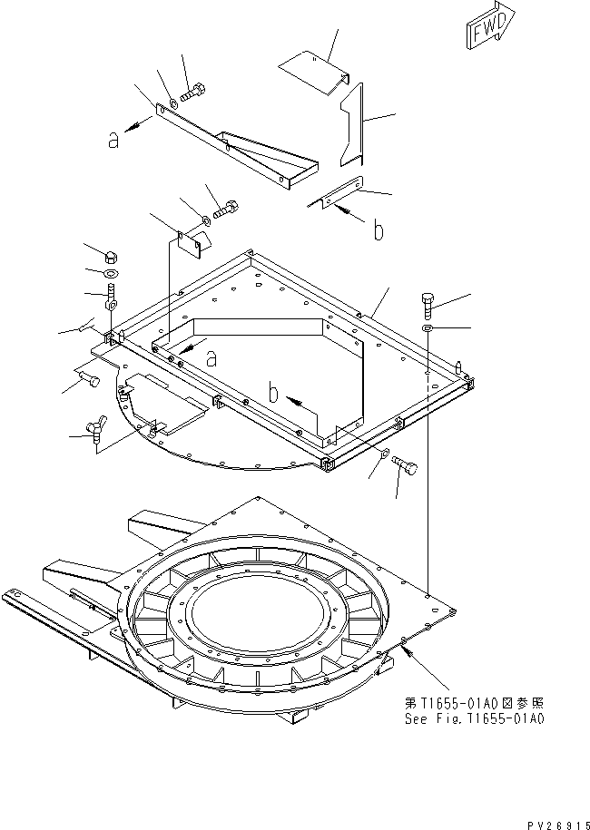 BOLT,WING 01434-10816 KOMATSU