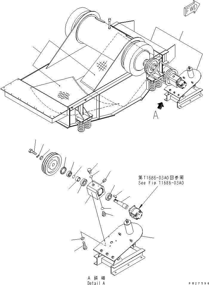 BEARING ASS'Y 8288-76-1410 KOMATSU