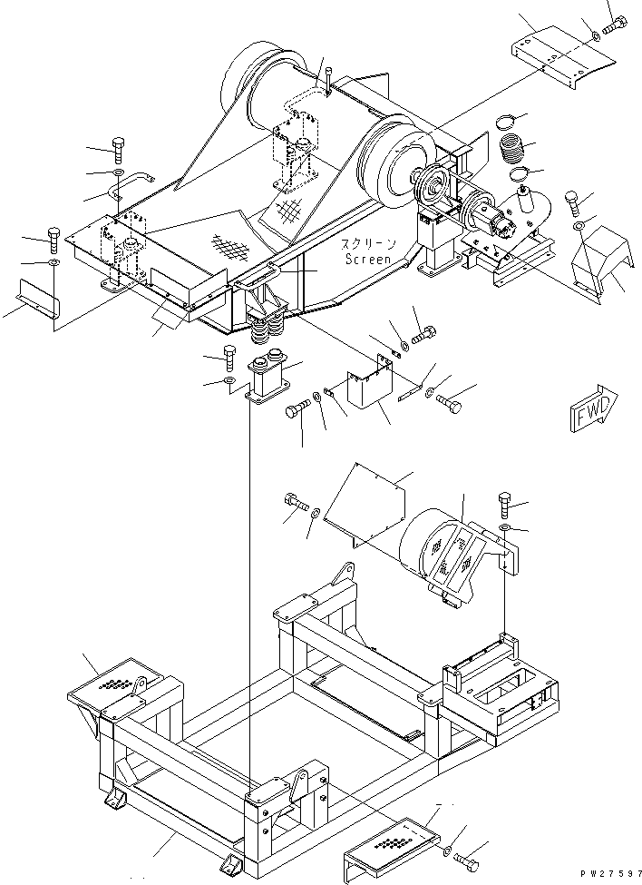 Подножка 8288-76-1180 KOMATSU