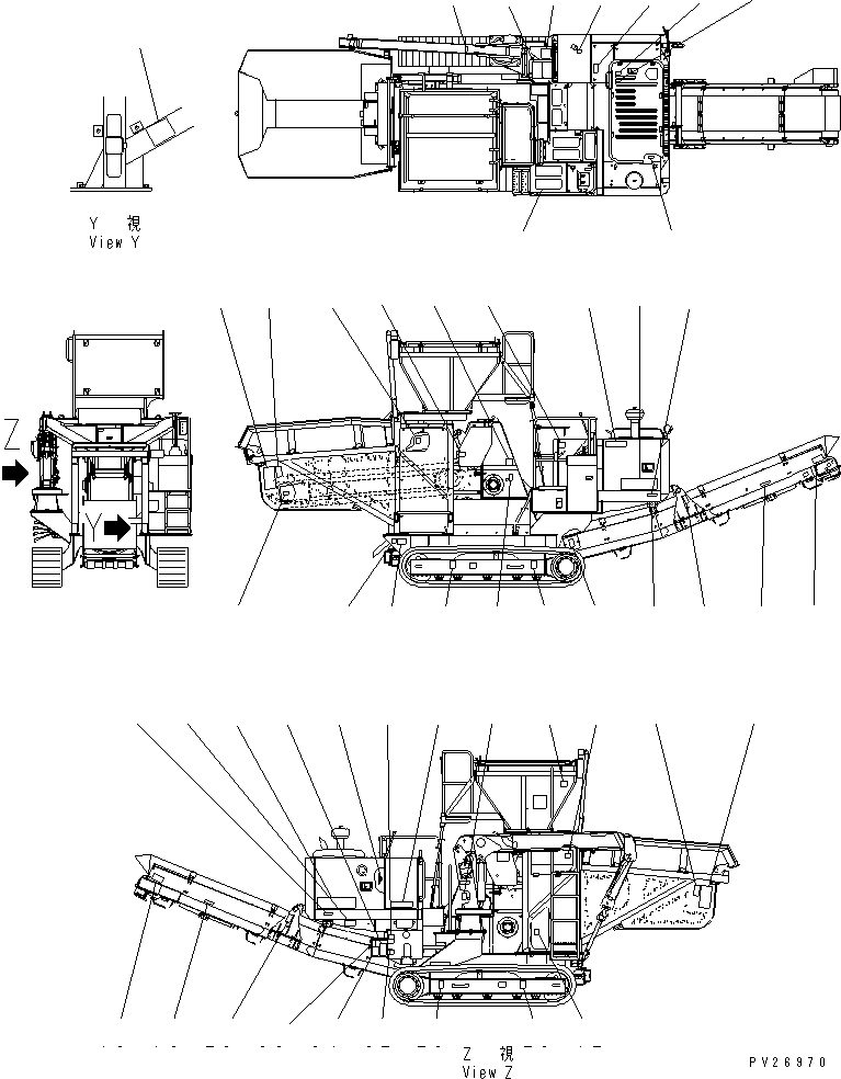 Табличка безопасности 09667-A0822 KOMATSU