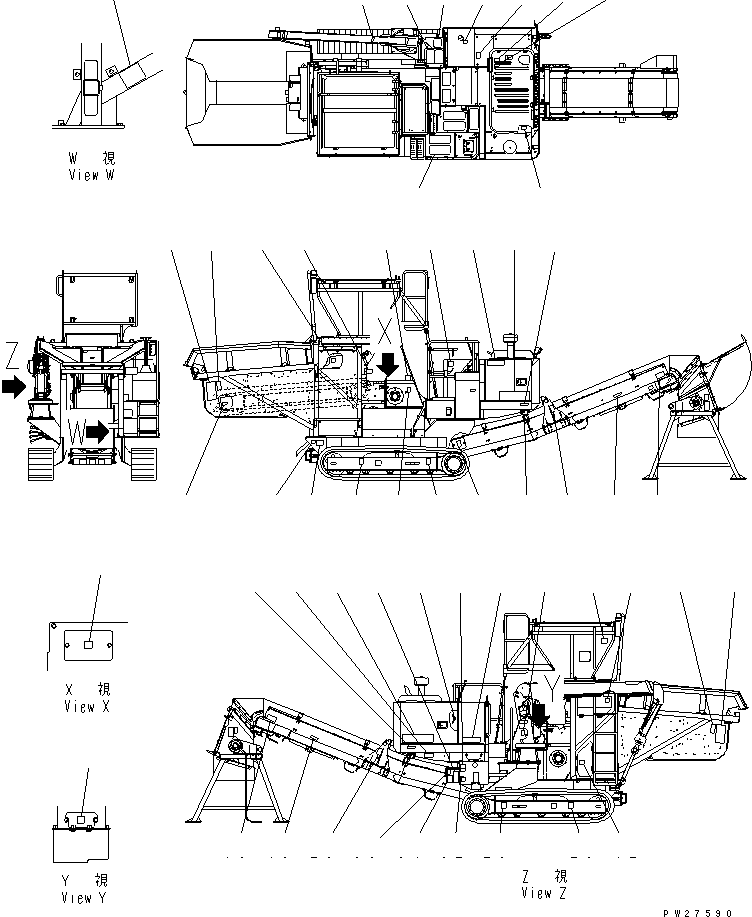 PLATE,OPTION 8288-98-1260 KOMATSU