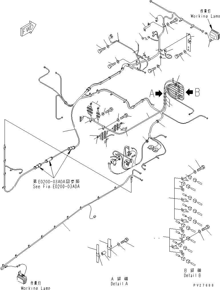 Жгут проводов 8255-06-1117 KOMATSU