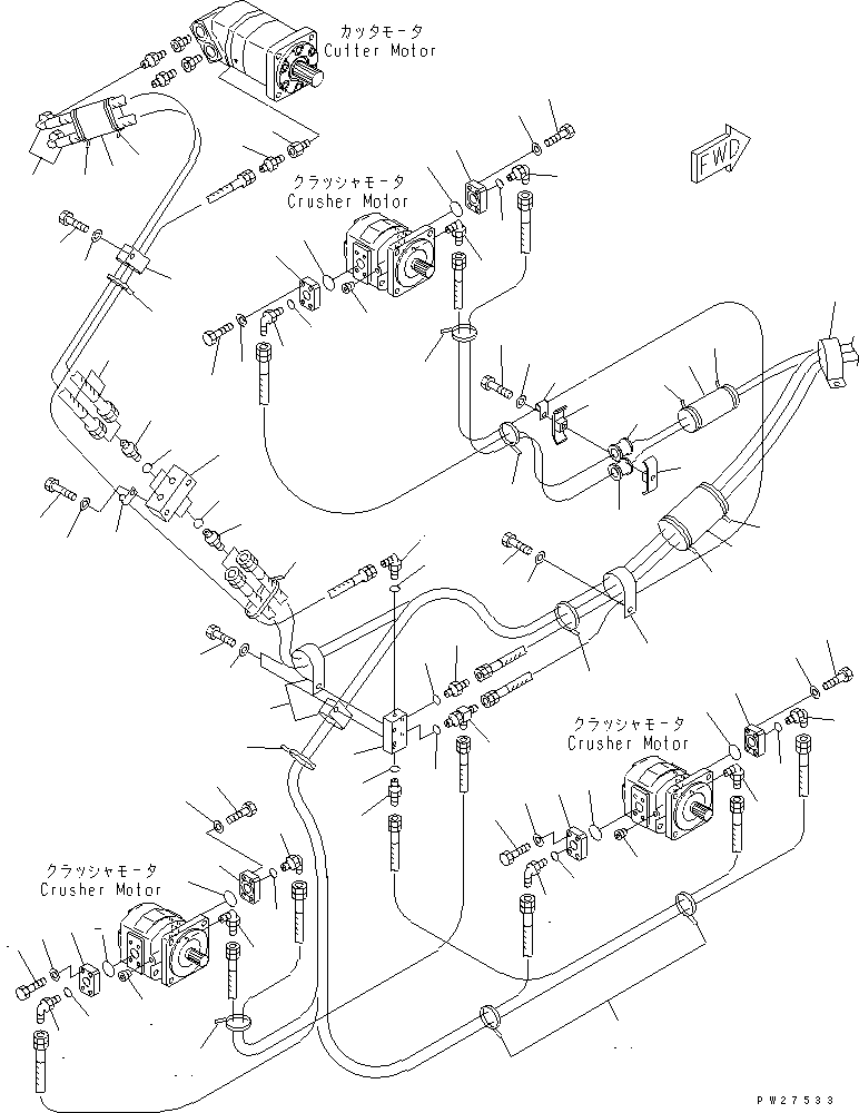 Шланг 8255-62-1271 KOMATSU