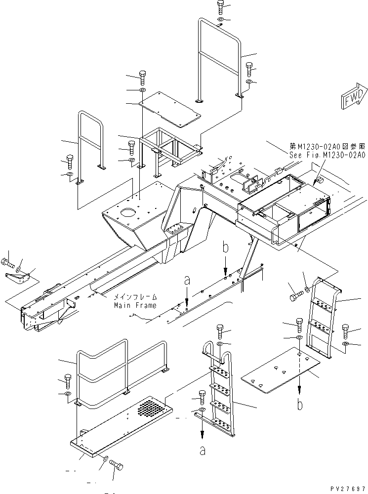 Направляющая 8255-54-1341 KOMATSU
