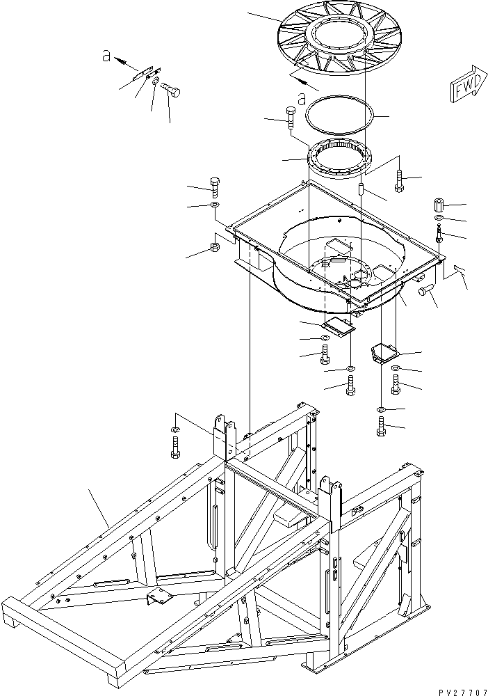 Пластина 8255-72-2240 KOMATSU