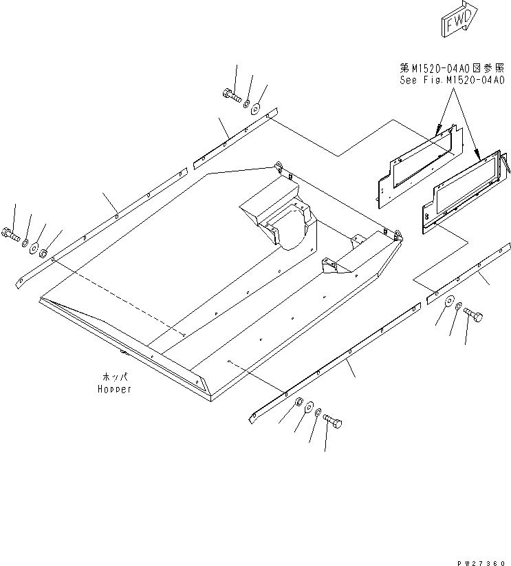 Пластина 8255-71-2581 KOMATSU