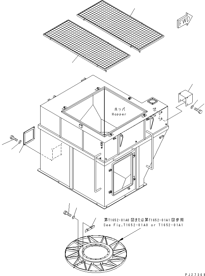 Пластина 8255-72-1852 KOMATSU
