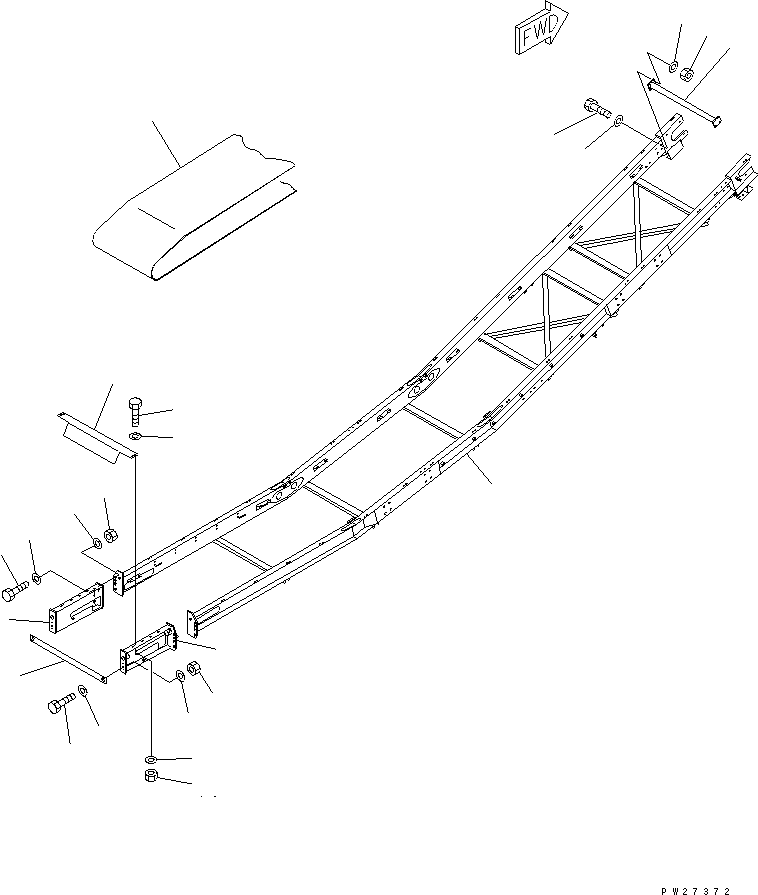 CONVEYOR ASS'Y 8255-75-2501 KOMATSU