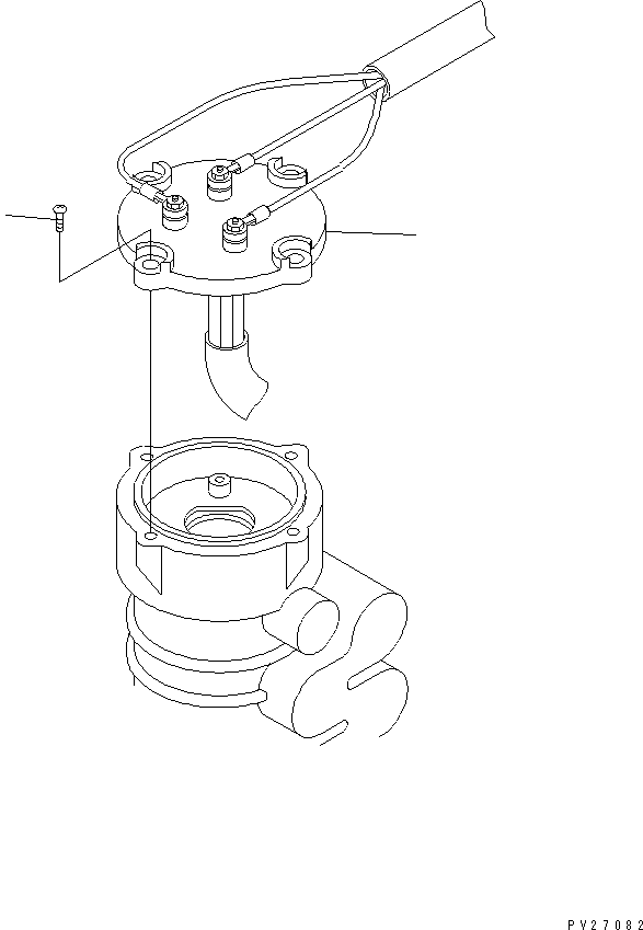 SLIP RING ASS'Y UN08FB93000 KOMATSU