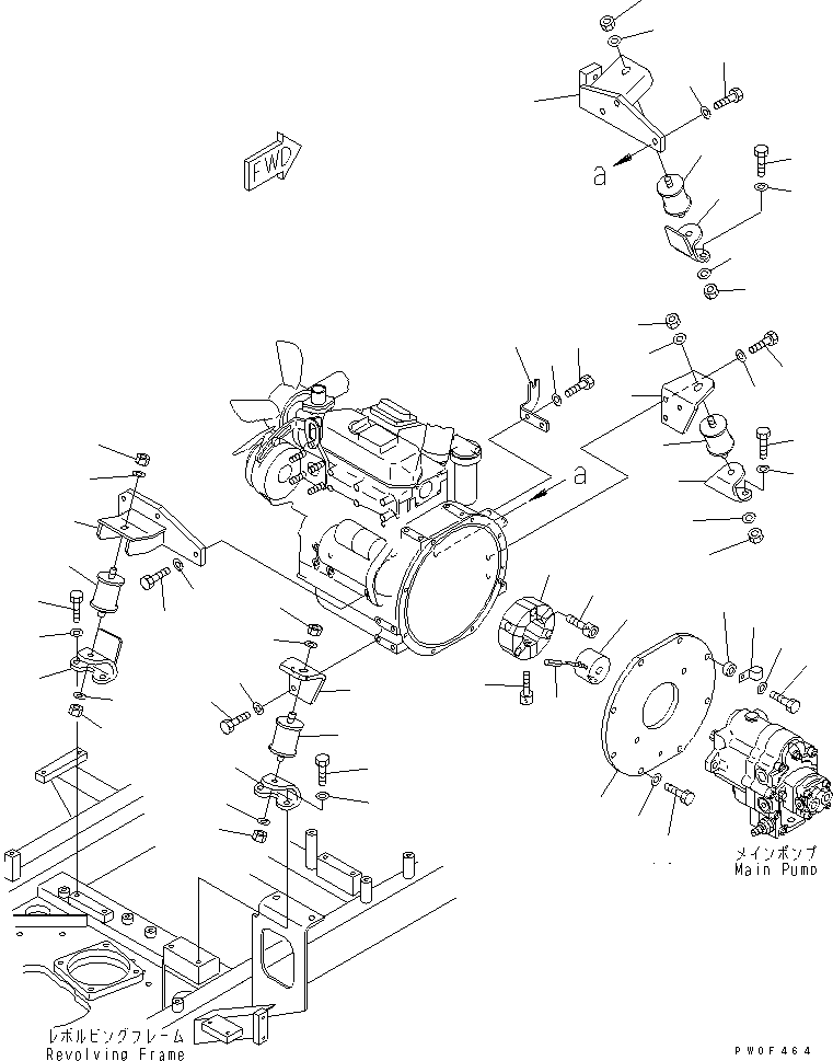 Крышка 10B-01-11110 KOMATSU