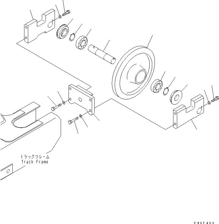 Болт IM82005208040 KOMATSU
