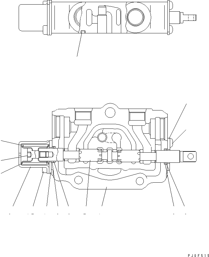Клапан в сборе 10B-60-11111 KOMATSU