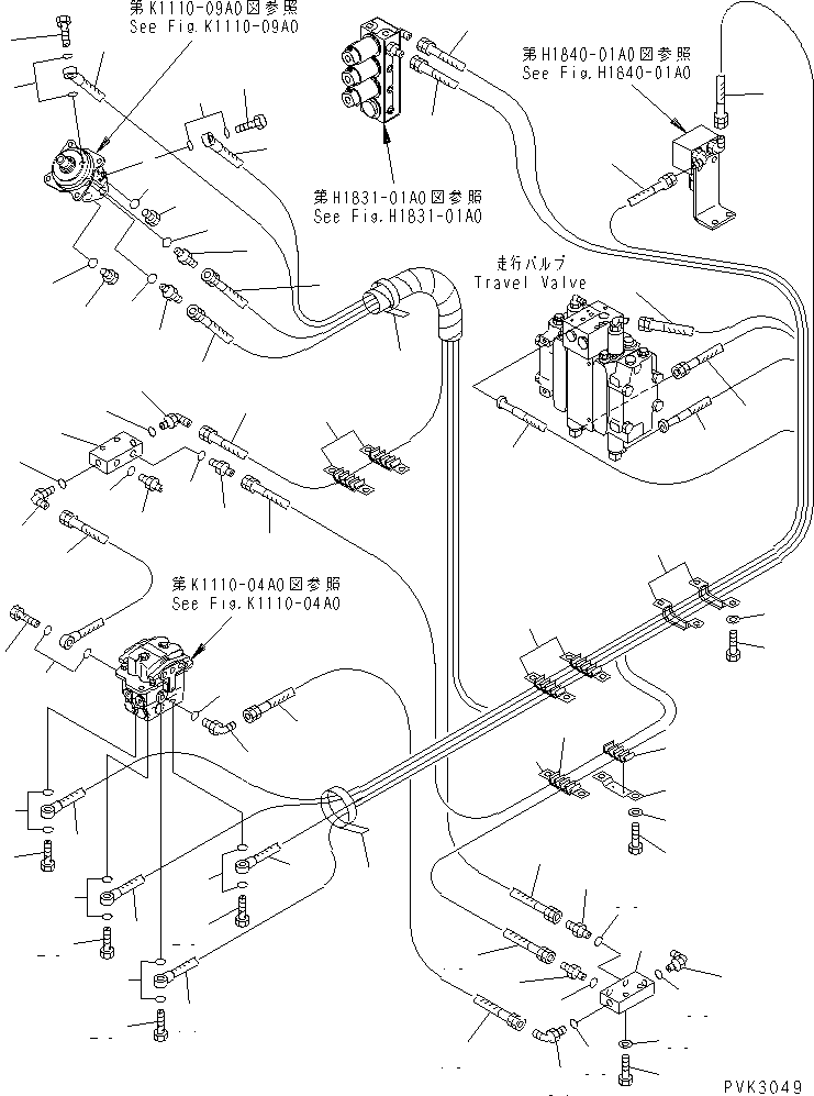 Шланг 14S-62-11850 KOMATSU
