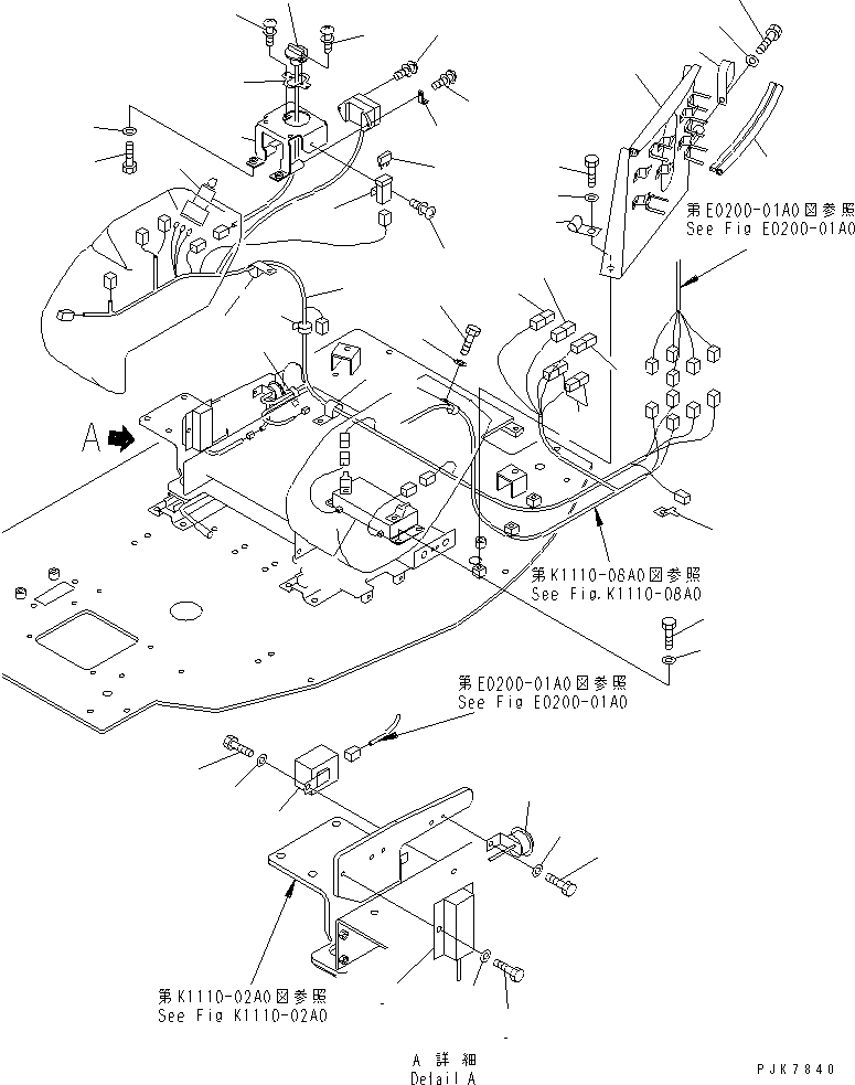 Жгут проводов 14S-06-11124 KOMATSU
