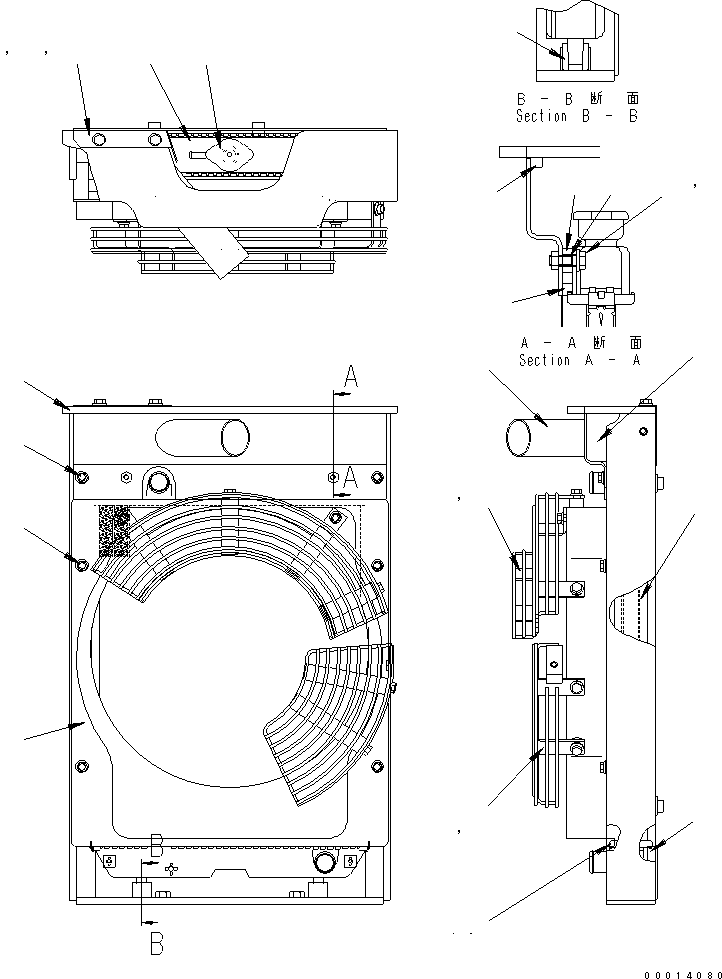 Рама 10P-03-11330 KOMATSU