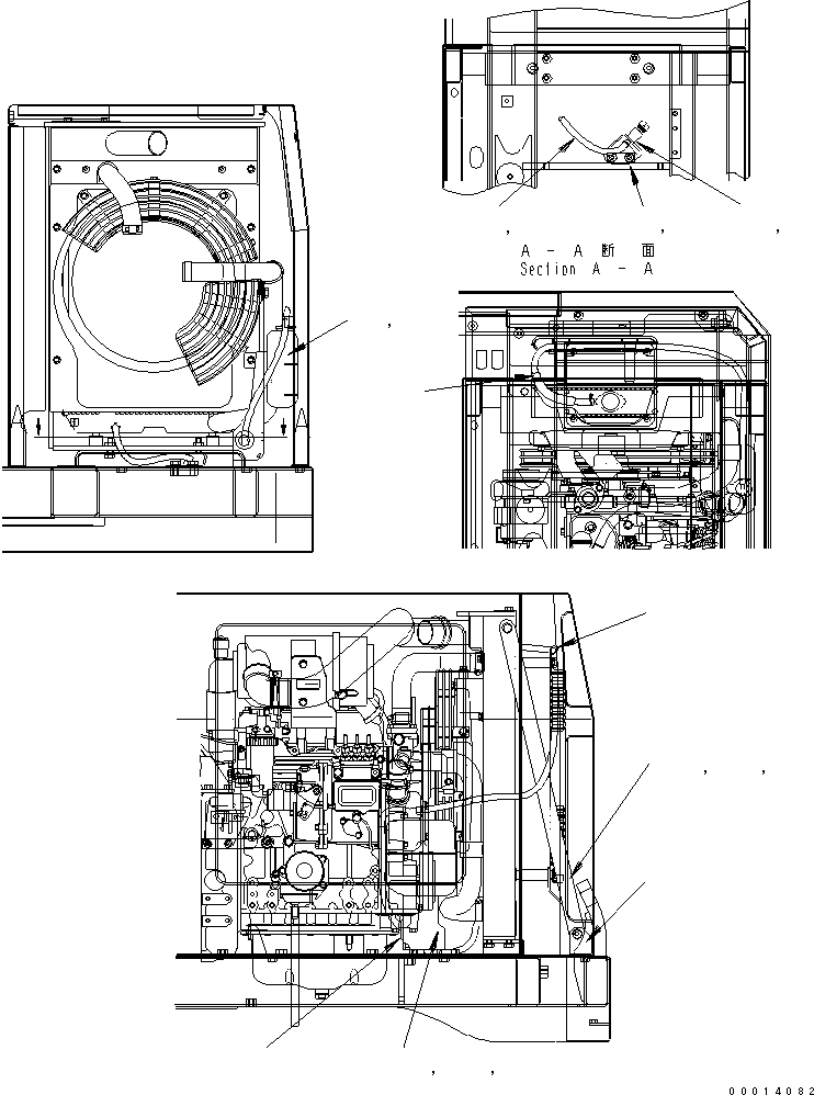 Шланг в сборе 10P-03-11260 KOMATSU
