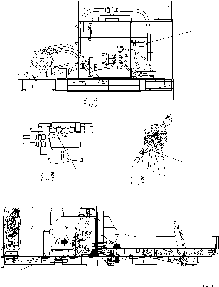 Шланг 10P-62-11471 KOMATSU