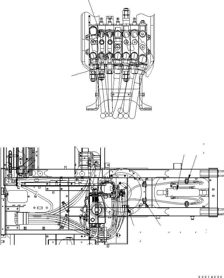 Шланг 10P-62-11650 KOMATSU