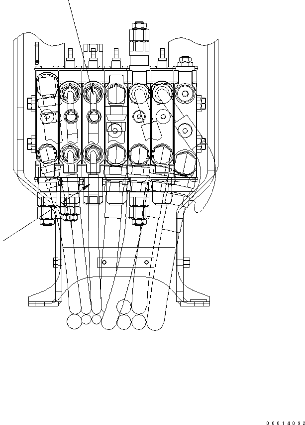 Шланг 10P-62-11930 KOMATSU