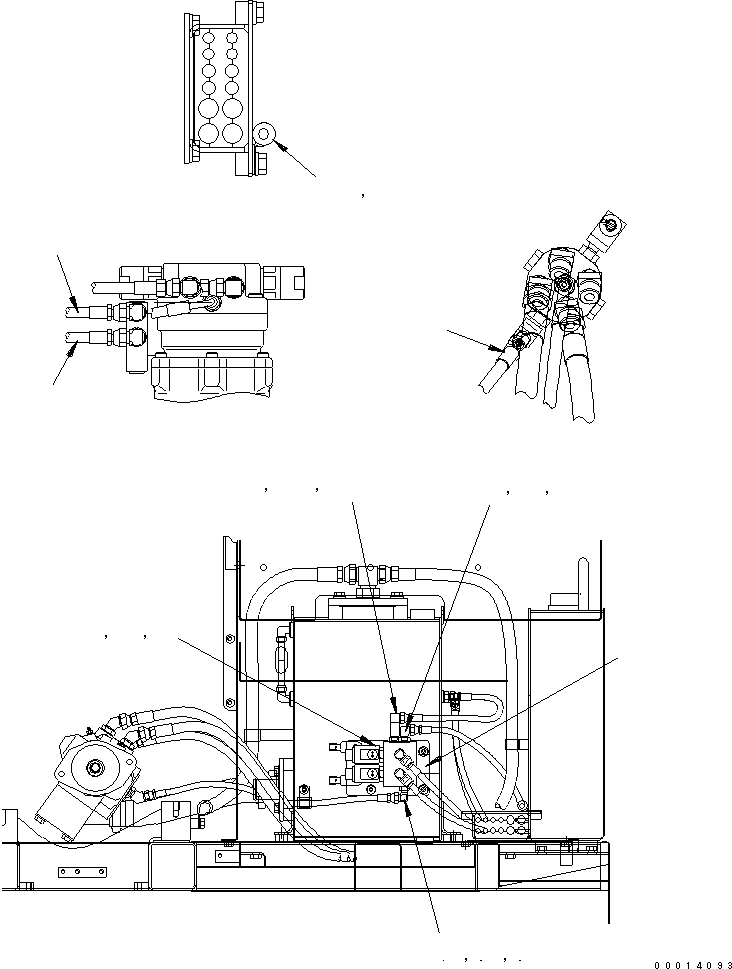 Шланг 10P-62-11461 KOMATSU