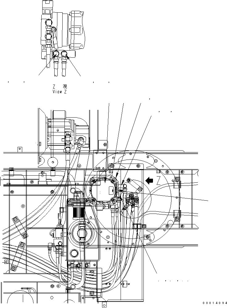 Мотор в сборе (10P-60-11130) KOMATSU