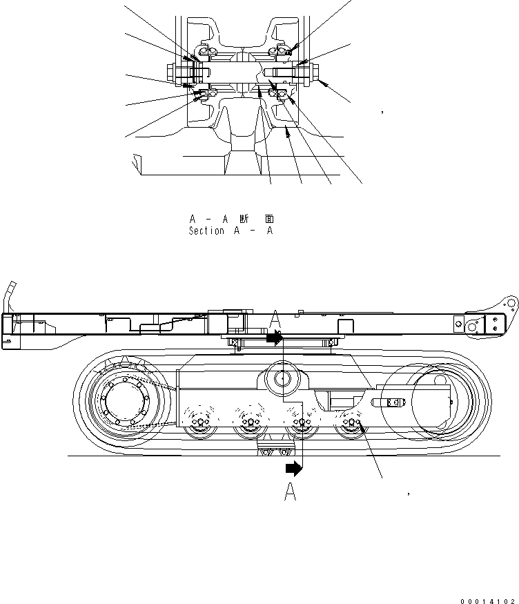 Пластина 10P-30-11141 KOMATSU