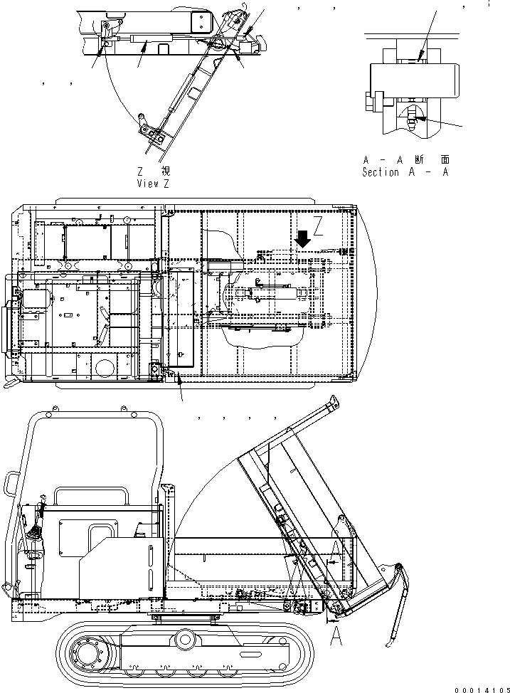 Палец 10P-70-11150 KOMATSU
