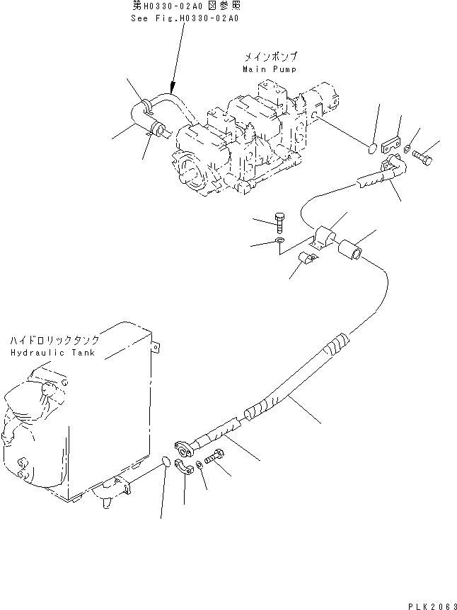 Фланец 13S-62-11640 KOMATSU