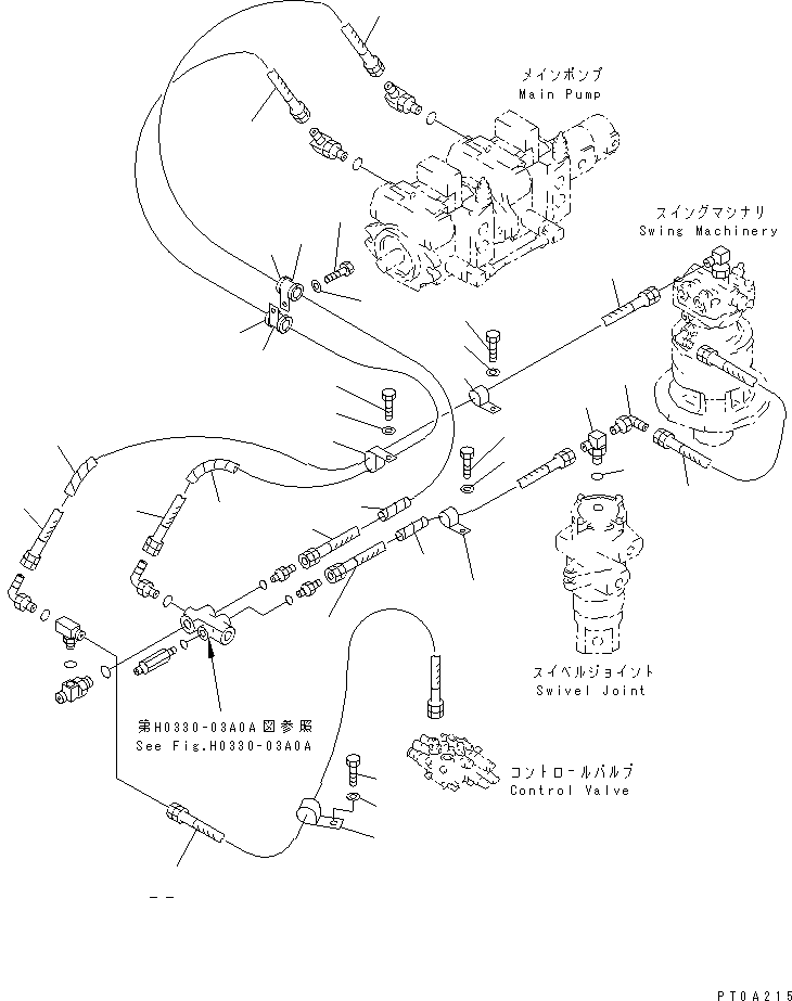 Шланг в сборе 13S-62-15570 KOMATSU