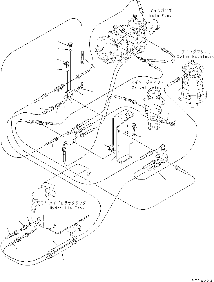 Кронштейн 13S-62-11710 KOMATSU