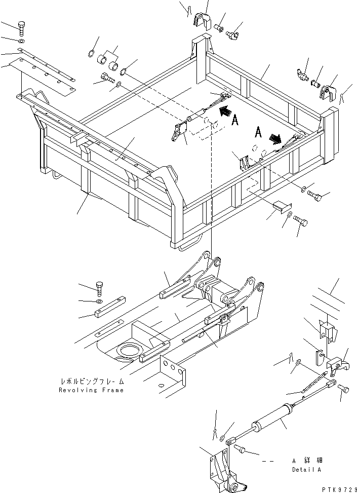 Корпус в сборе 13S-70-15101 KOMATSU