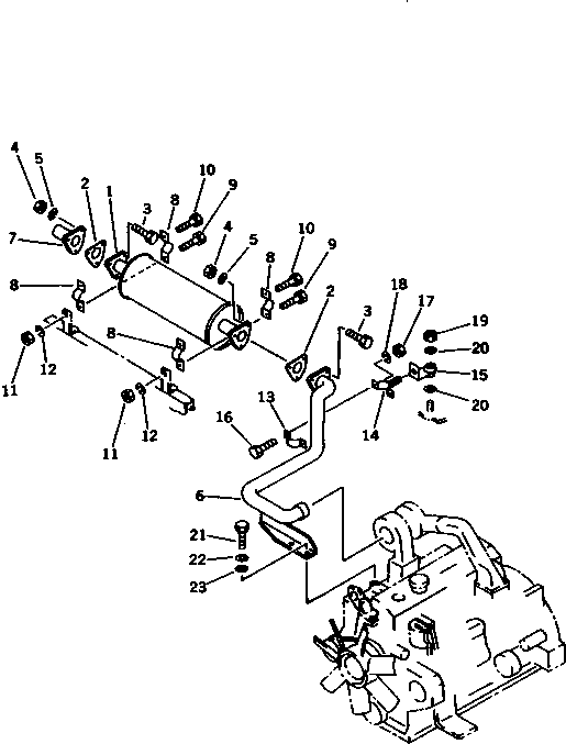 болт 0-1000-01030 KOMATSU