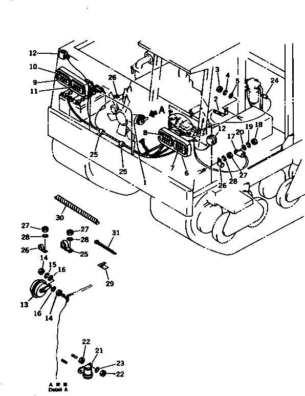RELAY,HEATER 0-5510-02400 KOMATSU