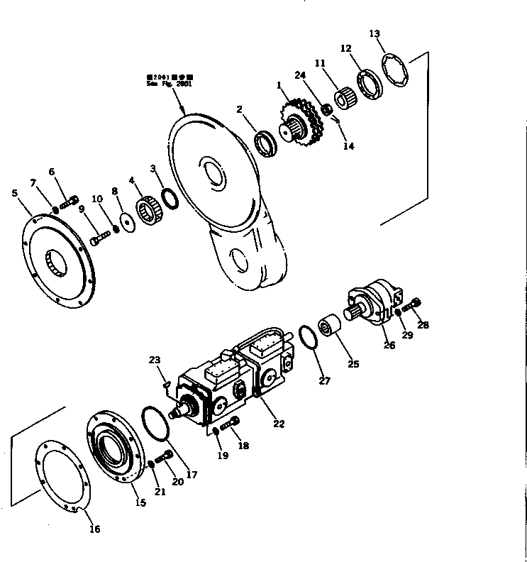 Уплотнительное кольцо круглого сечения 0-2000-03185 KOMATSU