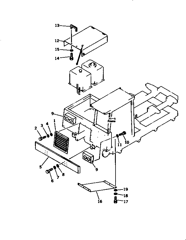 болт 0-1000-00830 KOMATSU