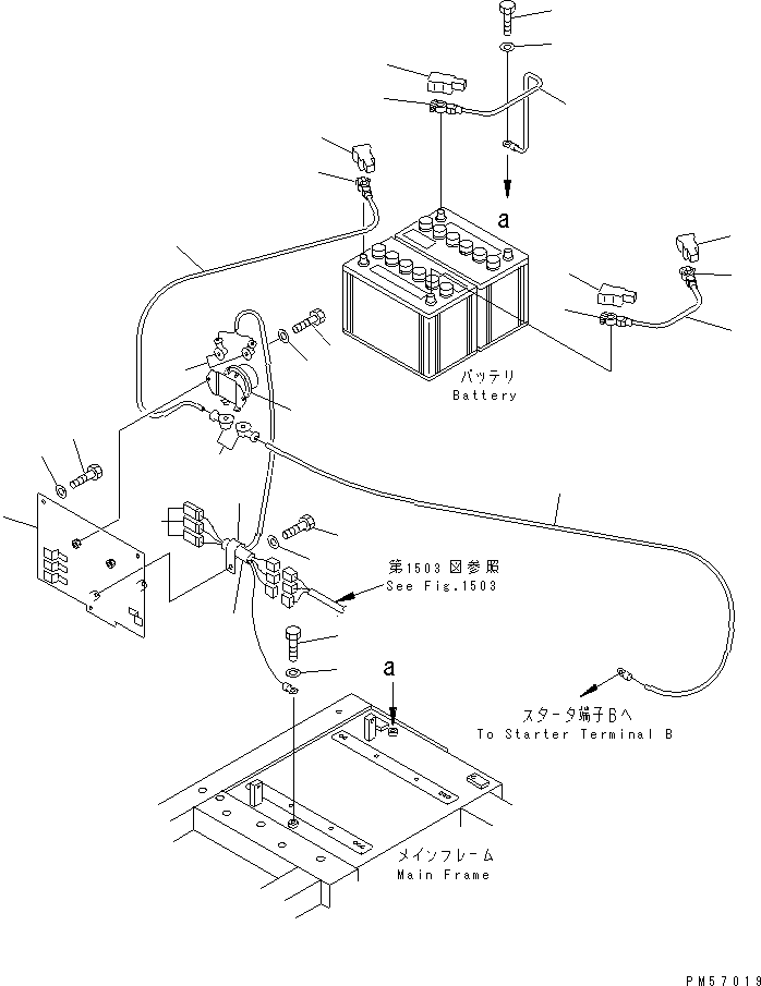 Кабель 08028-48060 KOMATSU